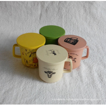 (BC-C1031) Natural Bamboo Fiber Tableware Cup/Mug with Print